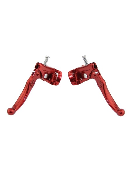 Mx Alloy Brake Lever Set Red.